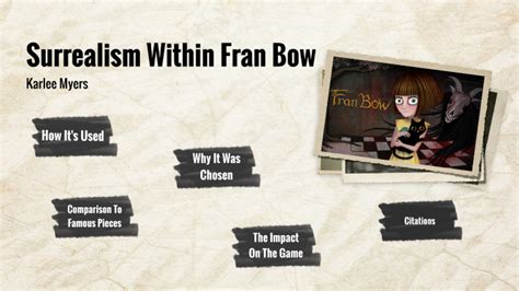 Fran Bow: Un viaggio surreale attraverso la follia e la realtà alternativa!